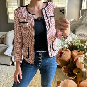 CECE | Tweed Blazer Coat Jacket Small Crop Clueless Outfit